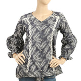 Women's Western Top - Navy Blue, Women, T-Shirts And Tops, Chase Value, Chase Value