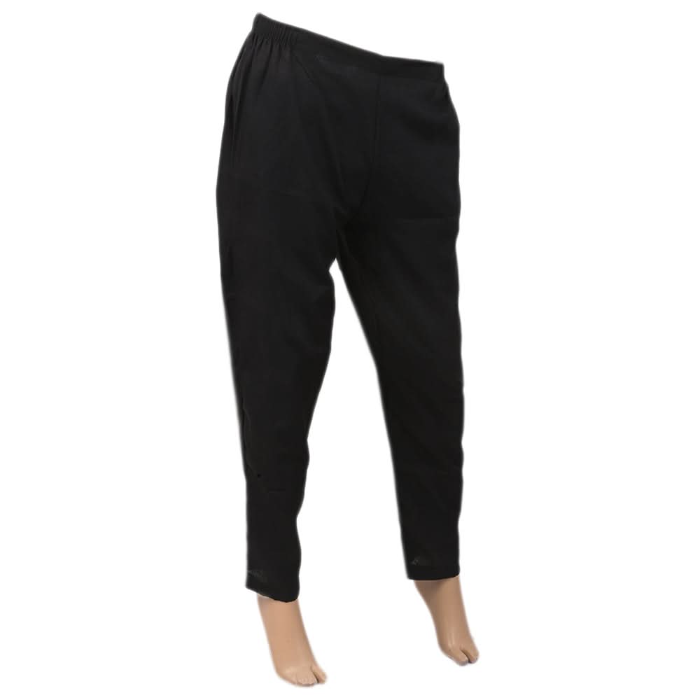 Women's Basic Trouser - Black, Women, Pants & Tights, Chase Value, Chase Value
