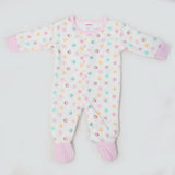 Newborn Boys Full Sleeves Romper - Pink, Kids, NB Boys Rompers, Chase Value, Chase Value