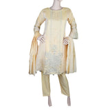 Women's Fancy 3 Piece Suit - Golden, Women, Shalwar Suits, Chase Value, Chase Value