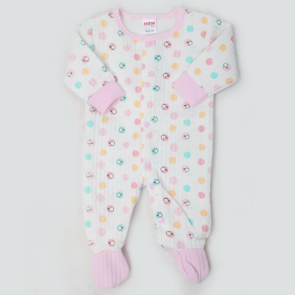 Newborn Boys Full Sleeves Romper - Pink, Kids, NB Boys Rompers, Chase Value, Chase Value