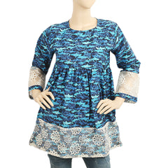 Women's Western Top - Blue, Women, T-Shirts And Tops, Chase Value, Chase Value
