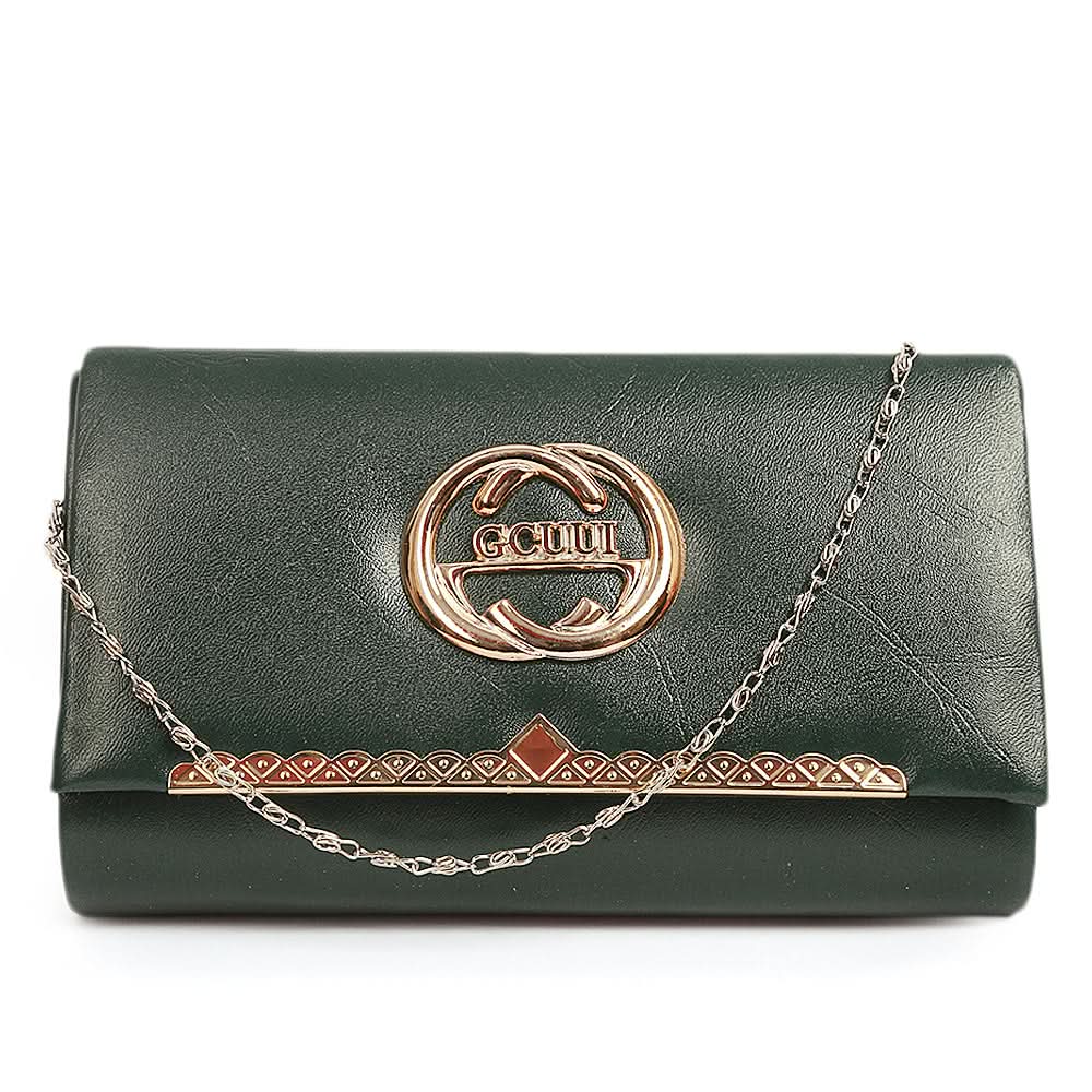 Women's Clutch - Green, Women, Bags And Wallets, Clutches, Chase Value, Chase Value
