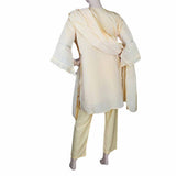 Women's Fancy 3 Piece Suit - Golden, Women, Shalwar Suits, Chase Value, Chase Value