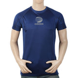 Men's Half Sleeves Round Neck T-Shirt - Navy Blue, Men, T-Shirts And Polos, Chase Value, Chase Value