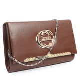 Women's Clutch - Dark Brown, Women, Bags And Wallets, Clutches, Chase Value, Chase Value