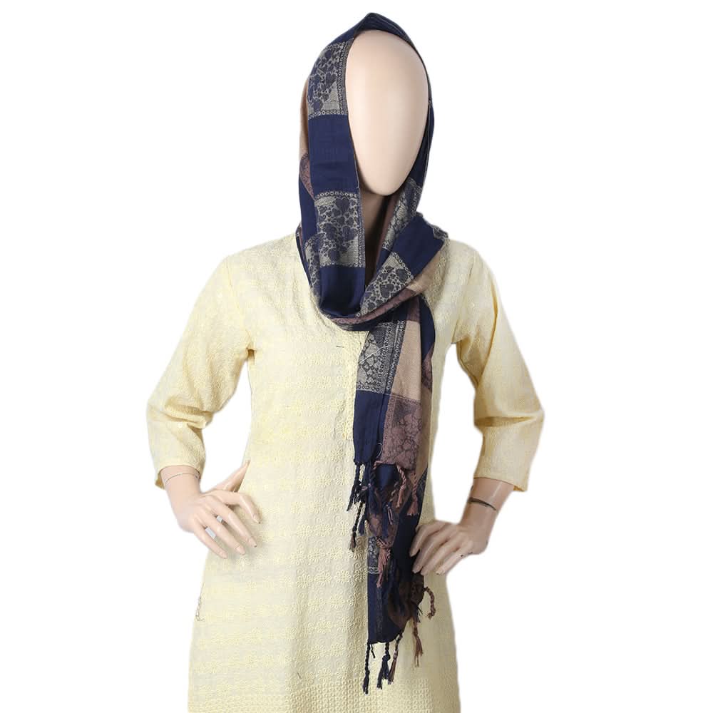 Women's Stolar - Navy Blue, Women, Shawls And Scarves, Chase Value, Chase Value