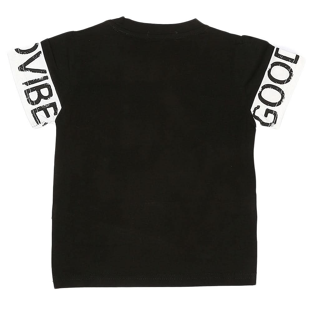 Boys Half Sleeves T-Shirt - Black, Kids, Boys T-Shirts, Chase Value, Chase Value