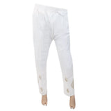 Women's Slick Self Print Trouser - White, Women, Pants & Tights, Chase Value, Chase Value