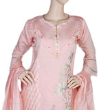 Women's Fancy 3 Piece Suit - Pink, Women, Shalwar Suits, Chase Value, Chase Value
