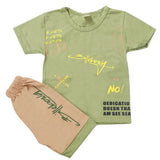 Boys Half Sleeves Short Suit - Green, Kids, Boys Sets And Suits, Chase Value, Chase Value