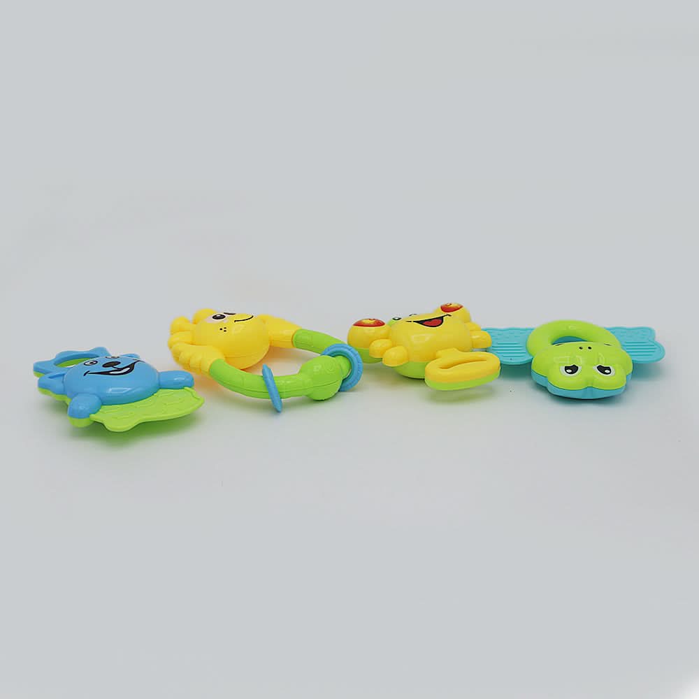 Rattles 4Pcs - Multi, Kids, New Born Rattles And Toys, Chase Value, Chase Value