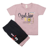 Boys Half Sleeves Short Suit - Light Purple, Kids, Boys Sets And Suits, Chase Value, Chase Value