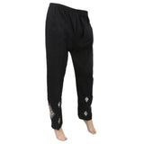 Women's Slick Self Print Trouser - Black, Women, Pants & Tights, Chase Value, Chase Value