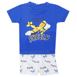 Boys Half Sleeves Short Suit - Royal Blue, Kids, Boys Sets And Suits, Chase Value, Chase Value