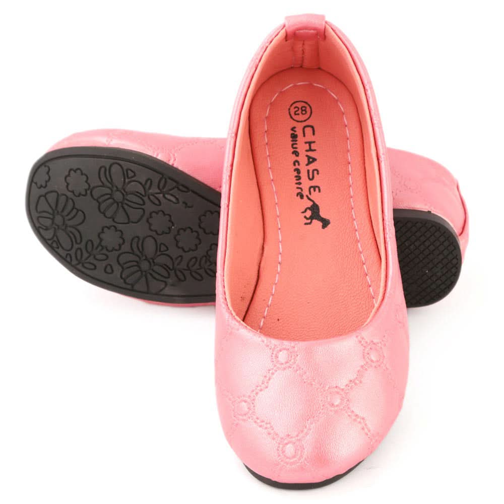 Girls Fancy Pumps - Pink, Kids, Pump, Chase Value, Chase Value