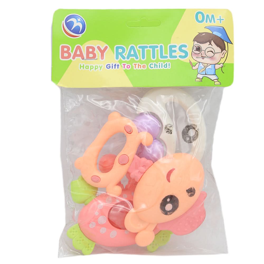 Rattles 3Pcs Multi-A, Kids, New Born Rattles And Toys, Chase Value, Chase Value