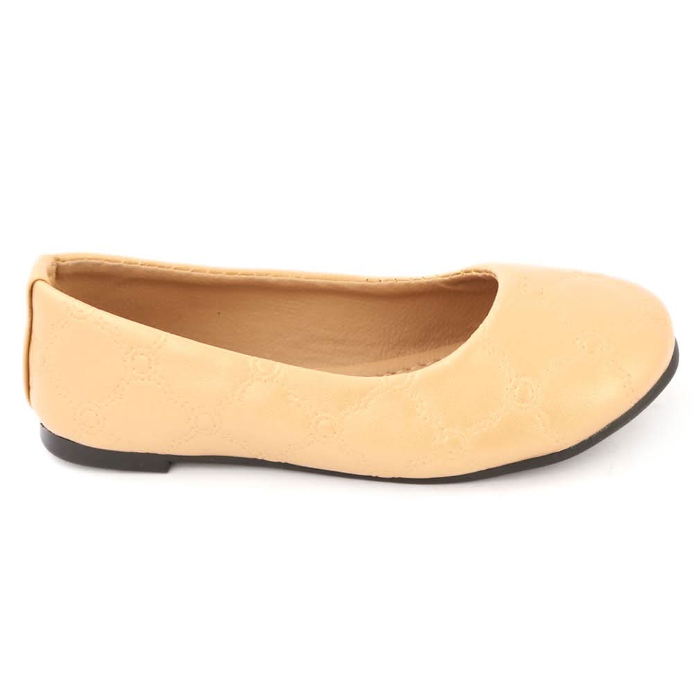 Girls Fancy Pumps - Beige, Kids, Pump, Chase Value, Chase Value