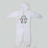 Newborn Boys Full Sleeves Suit - White, Kids, NB Boys Sets And Suits, Chase Value, Chase Value