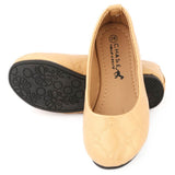 Girls Fancy Pumps - Beige, Kids, Pump, Chase Value, Chase Value