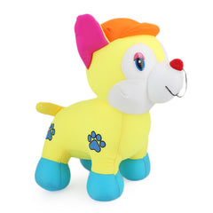 Stuffed Soft Been Dog Toy - Yellow - test-store-for-chase-value