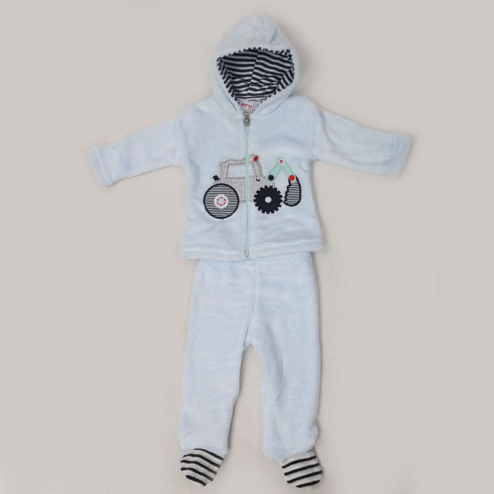 Newborn Boys Full Sleeves Suit - Light Blue, Kids, NB Boys Sets And Suits, Chase Value, Chase Value