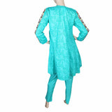 Women's Fancy Cotton 2 Piece Suit - Sea Green, Women, Shalwar Suits, Chase Value, Chase Value