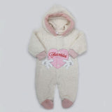 Newborn Unisex Full Sleeves Romper - Fawn, Kids, NB Boys Rompers, Chase Value, Chase Value