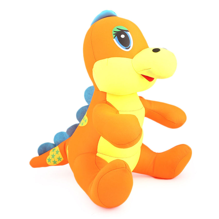 Stuffed Soft Been Dinosaur Toy - Orange - test-store-for-chase-value