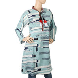 Women's Western Top - Cyan, Women, T-Shirts And Tops, Chase Value, Chase Value