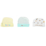 Newborn Cap Pack Of 3 - Multi, Kids, Caps And Sets, Chase Value, Chase Value
