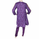 Women's Fancy Cotton 2 Piece Suit - Purple, Women, Shalwar Suits, Chase Value, Chase Value