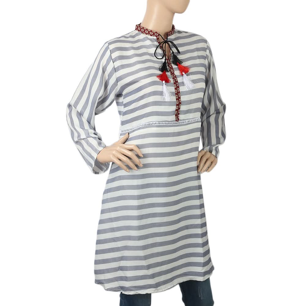 Women's Western Top - Blue, Women, T-Shirts And Tops, Chase Value, Chase Value