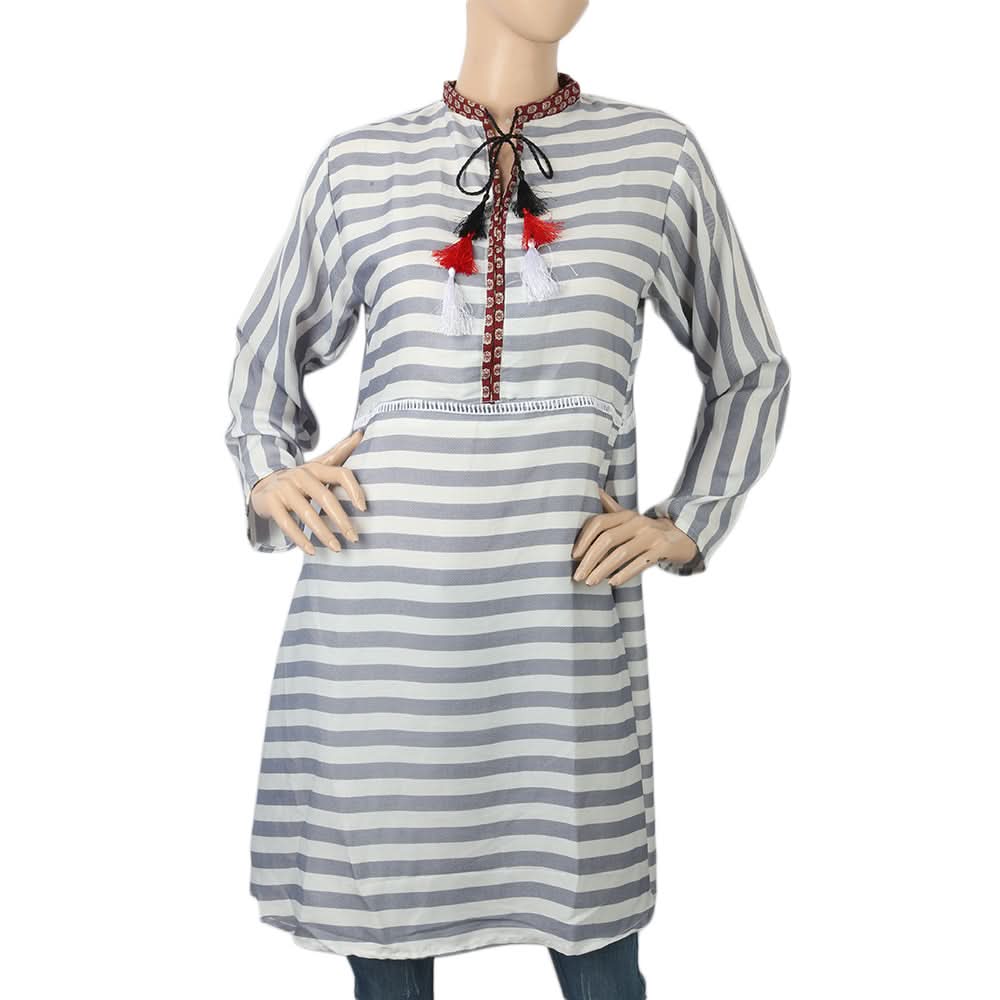 Women's Western Top - Blue, Women, T-Shirts And Tops, Chase Value, Chase Value