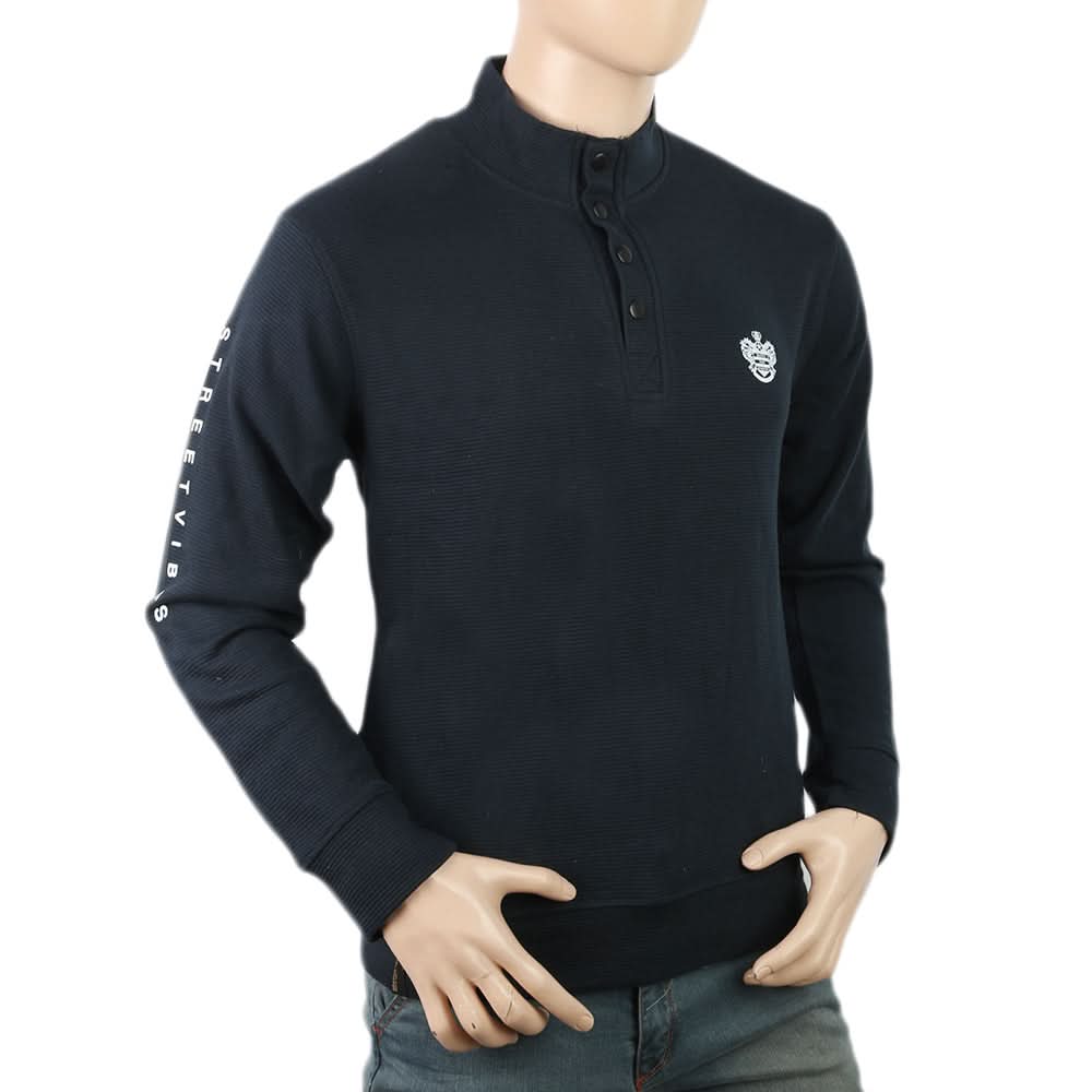 Men's Full Sleeves Fancy Jumper - Dark Green, Men, Sweater and Sweat Shirts, Chase Value, Chase Value