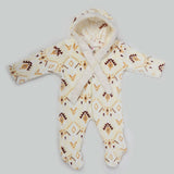 Newborn Unisex Full Sleeves Romper - Yellow, Kids, NB Boys Rompers, Chase Value, Chase Value