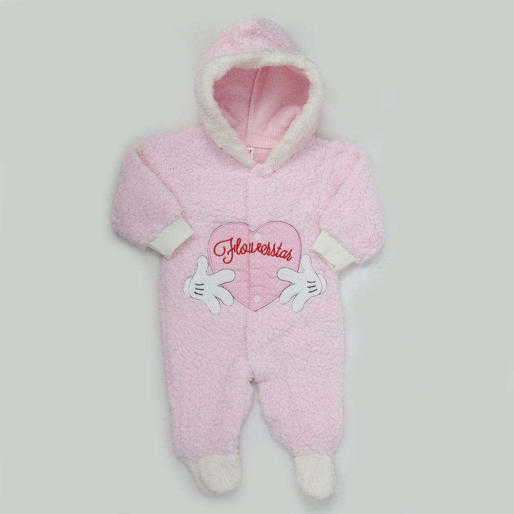 Newborn Unisex Full Sleeves Romper - Pink, Kids, NB Boys Rompers, Chase Value, Chase Value