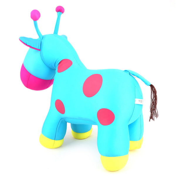 Stuffed Soft Been Cow Toy - Light Blue - test-store-for-chase-value