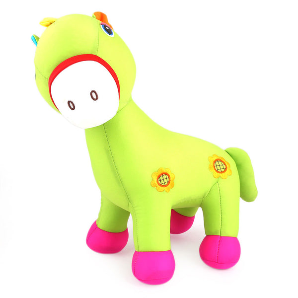 Stuffed Soft Been Horse Toy - Green - test-store-for-chase-value