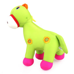 Stuffed Soft Been Horse Toy - Green - test-store-for-chase-value