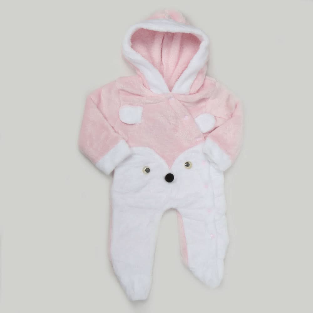 Newborn Unisex Full Sleeves Romper - Pink, Kids, NB Boys Rompers, Chase Value, Chase Value