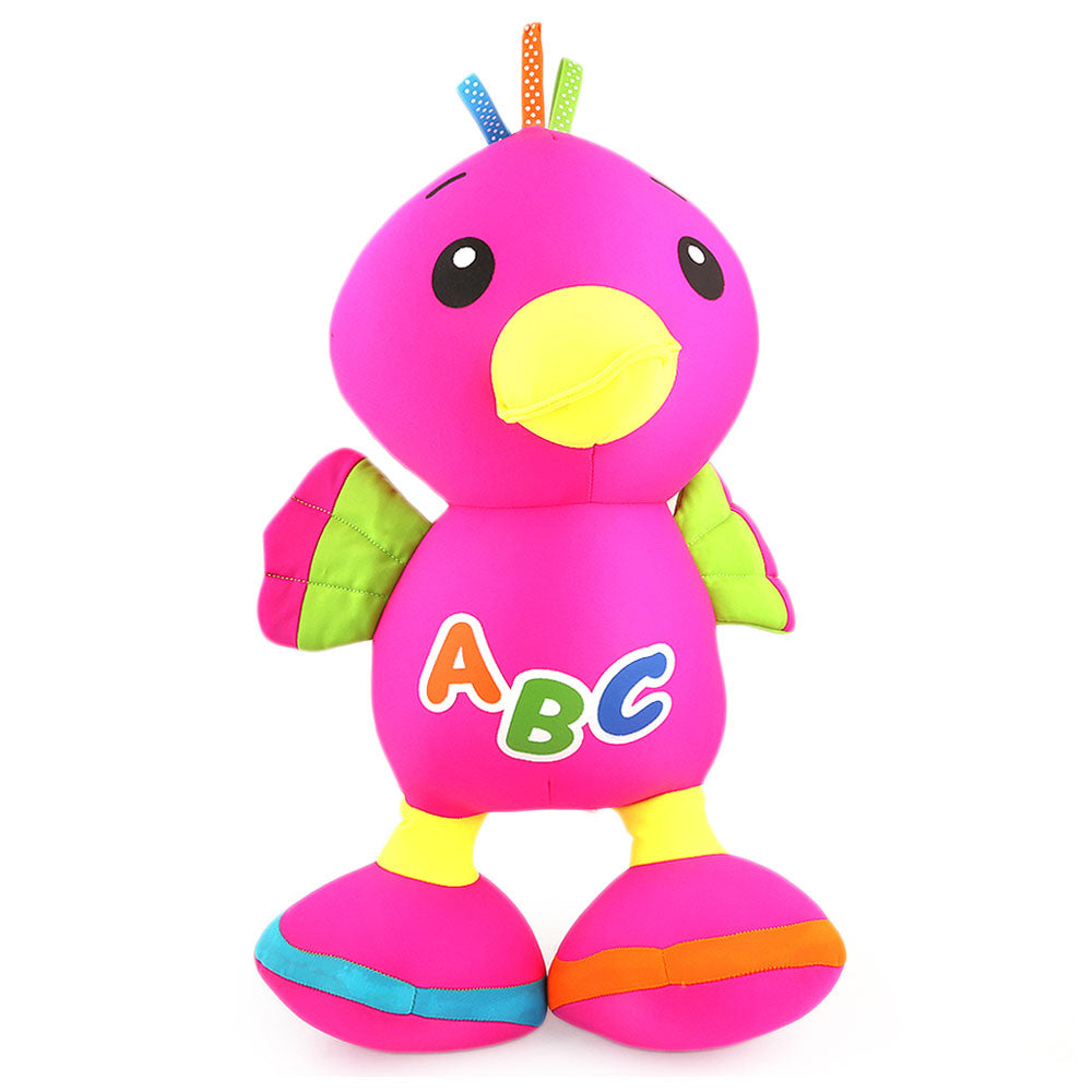 Stuffed Soft Been Bird Toy - Pink - test-store-for-chase-value