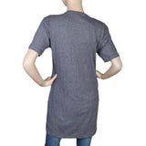 Women's Half Sleeves Printed T-Shirt - Grey, Women, T-Shirts And Tops, Chase Value, Chase Value