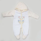 Newborn Unisex Full Sleeves Romper - Fawn, Kids, NB Boys Rompers, Chase Value, Chase Value