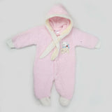 Newborn Unisex Full Sleeves Romper - Pink, Kids, NB Boys Rompers, Chase Value, Chase Value