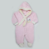 Newborn Unisex Full Sleeves Romper - Pink, Kids, NB Boys Rompers, Chase Value, Chase Value