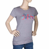 Women's Half Sleeves Printed T-Shirt - Grey, Women, T-Shirts And Tops, Chase Value, Chase Value