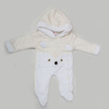 Newborn Unisex Full Sleeves Romper - Fawn, Kids, NB Boys Rompers, Chase Value, Chase Value