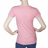Women's Half Sleeves Printed T-Shirt - Peach, Women, T-Shirts And Tops, Chase Value, Chase Value