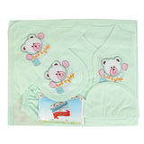 Newborn Gift Set 6 Pcs - Light Green, Kids, Newborn Gift Set, Chase Value, Chase Value